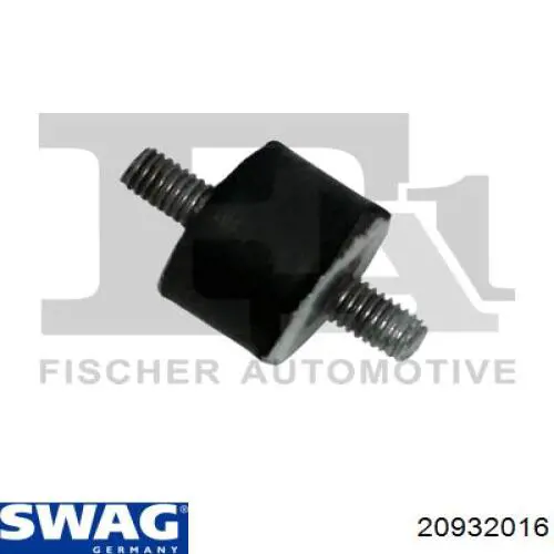 Подушка радіатора кондиціонера, верхня Swag 20932016 ціна, від 2.36 USD