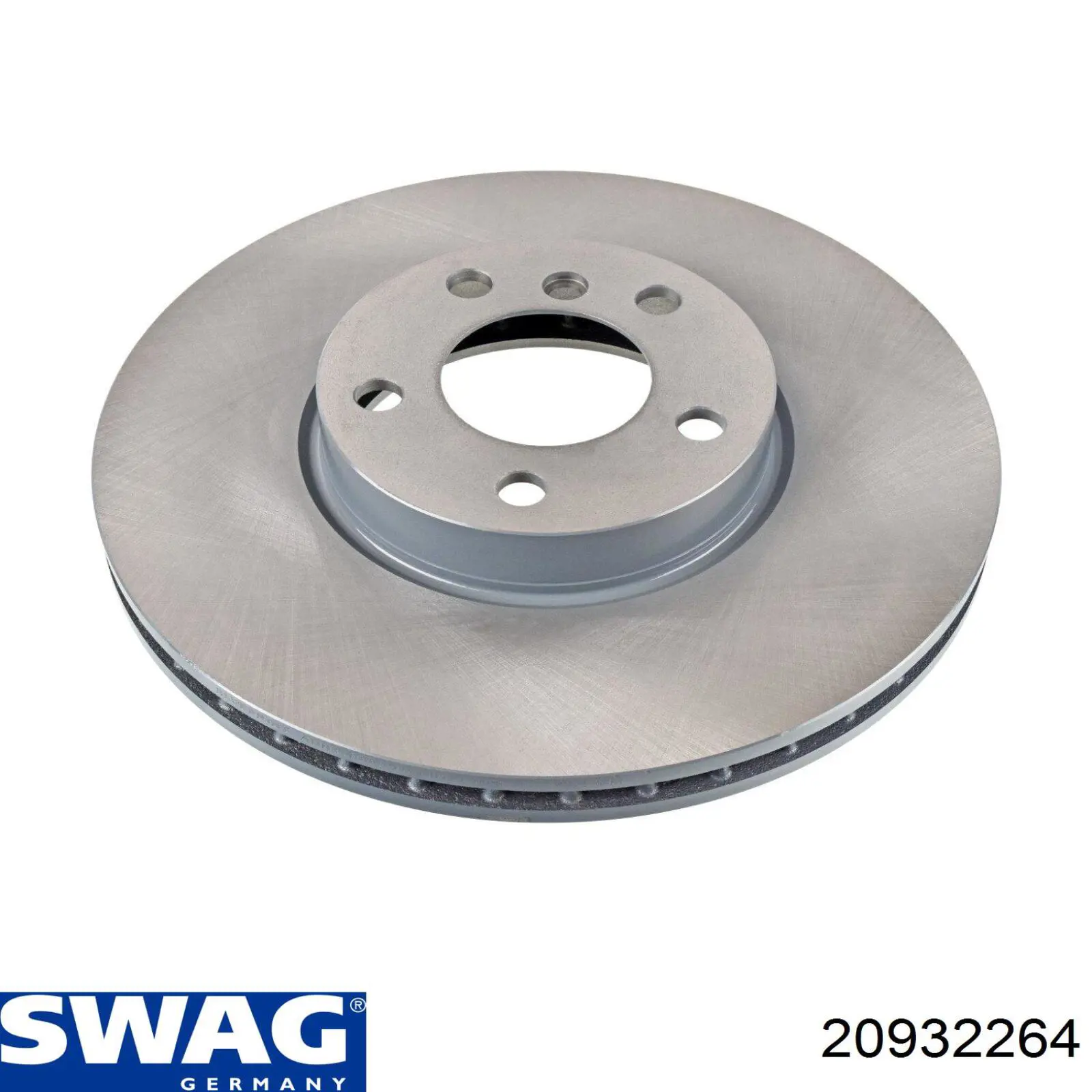 20932264 Swag диск гальмівний передній