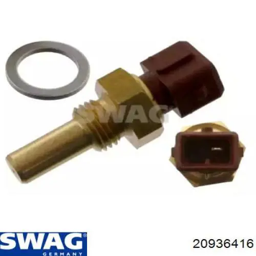 Датчик температури охолоджувальної рідини Swag 20936416