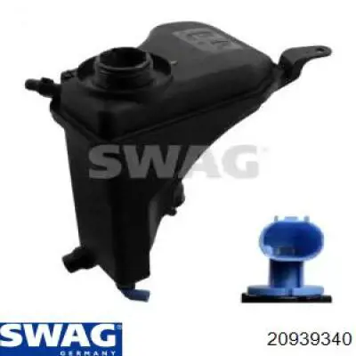 Бачок системи охолодження двигуна розширювальний Swag 20939340 ціна, від 39.74 USD