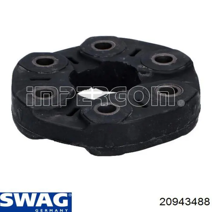 Муфта еластична карданного вала Swag 20943488 ціна, від 108.71 USD