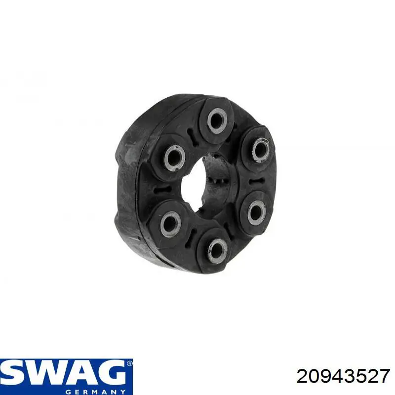 Муфта кардана еластична, перед./зад. Swag 20943527 ціна, від 102.26 USD
