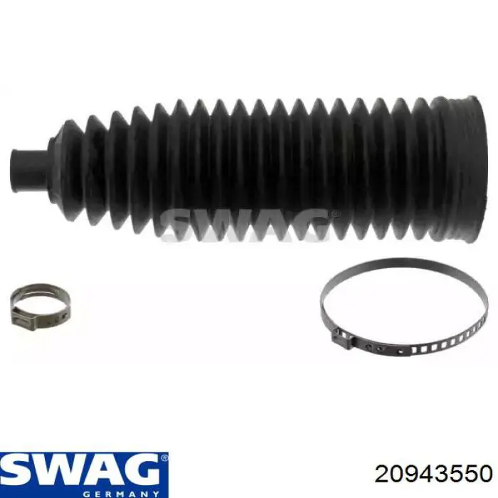 Пильник рульової тяги Swag 20943550 ціна, від 9.10 USD