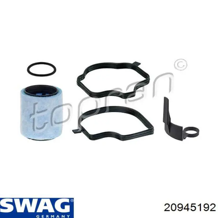 Купити 20945192 Swag Клапан PCV вентиляції картера