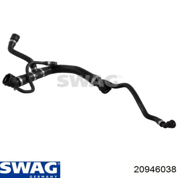 Шланги системи охолодження Swag 20946038 ціна, від 68.72 USD