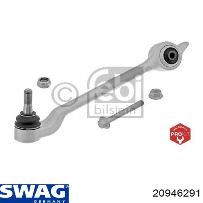 Комплект передніх важелів Swag 20946291 ціна, від 181.74 USD
