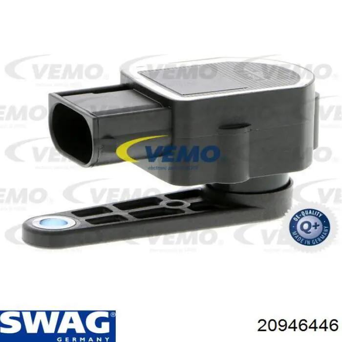 Датчик рівня положення кузова, задній Swag 20946446 ціна, від 30.72 USD