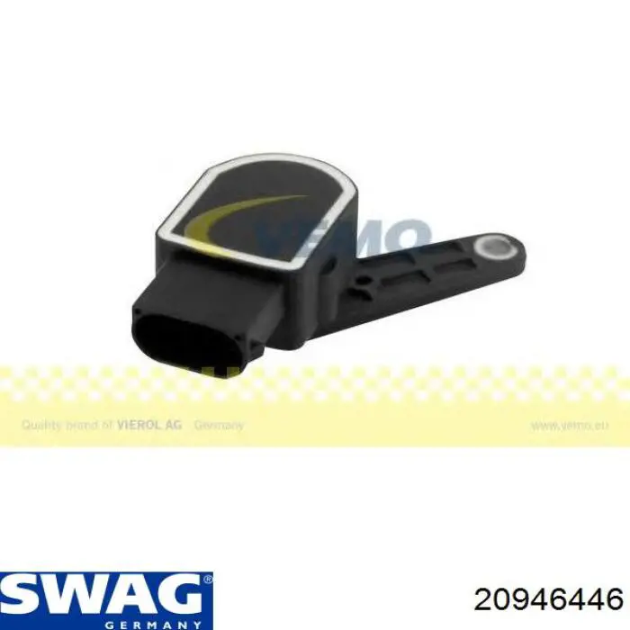 Купити 20946446 Swag Датчик рівня положення кузова, задній