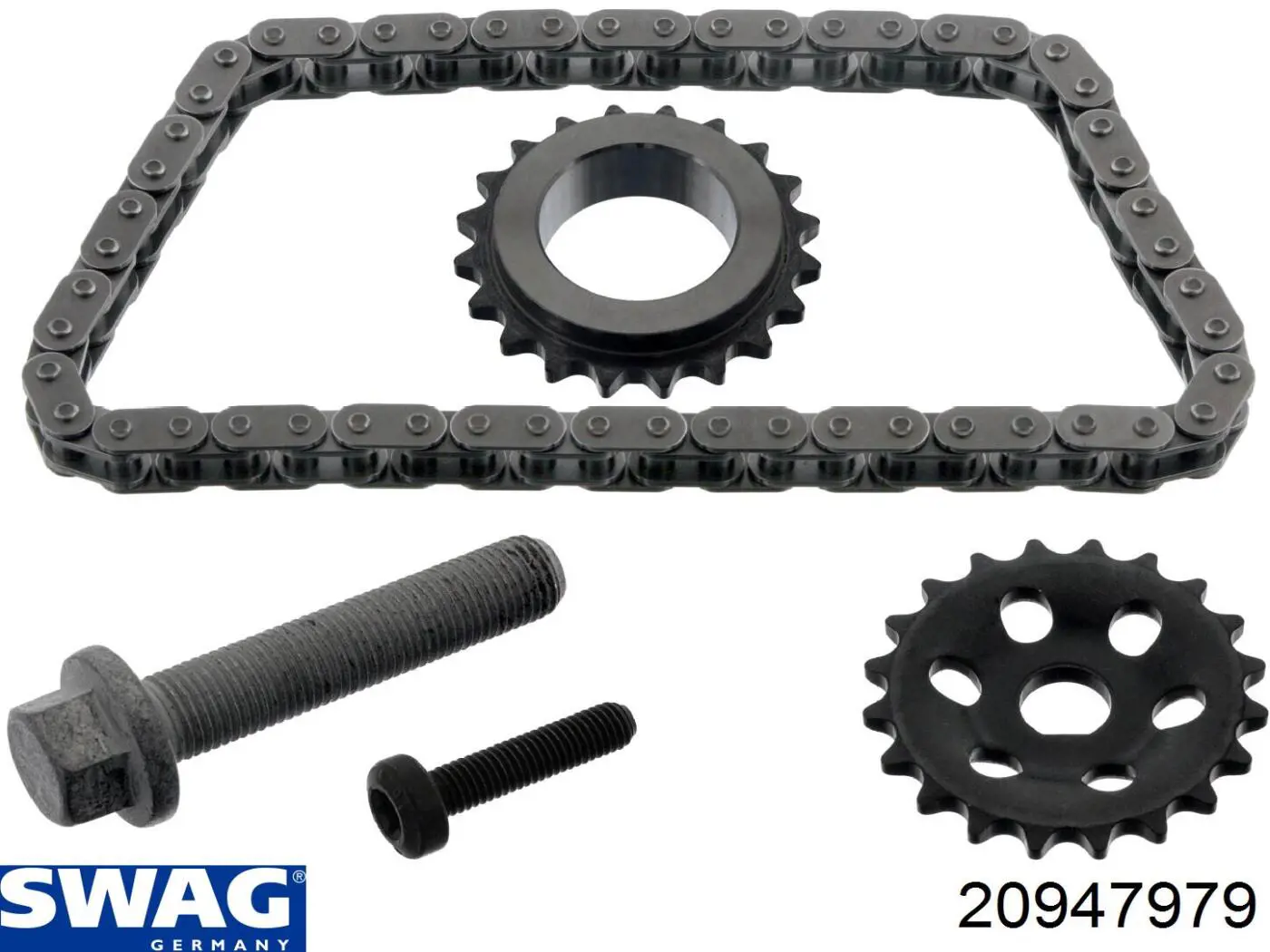 Ланцюг масляного насоса, комплект Swag 20947979 ціна, від 75.64 USD