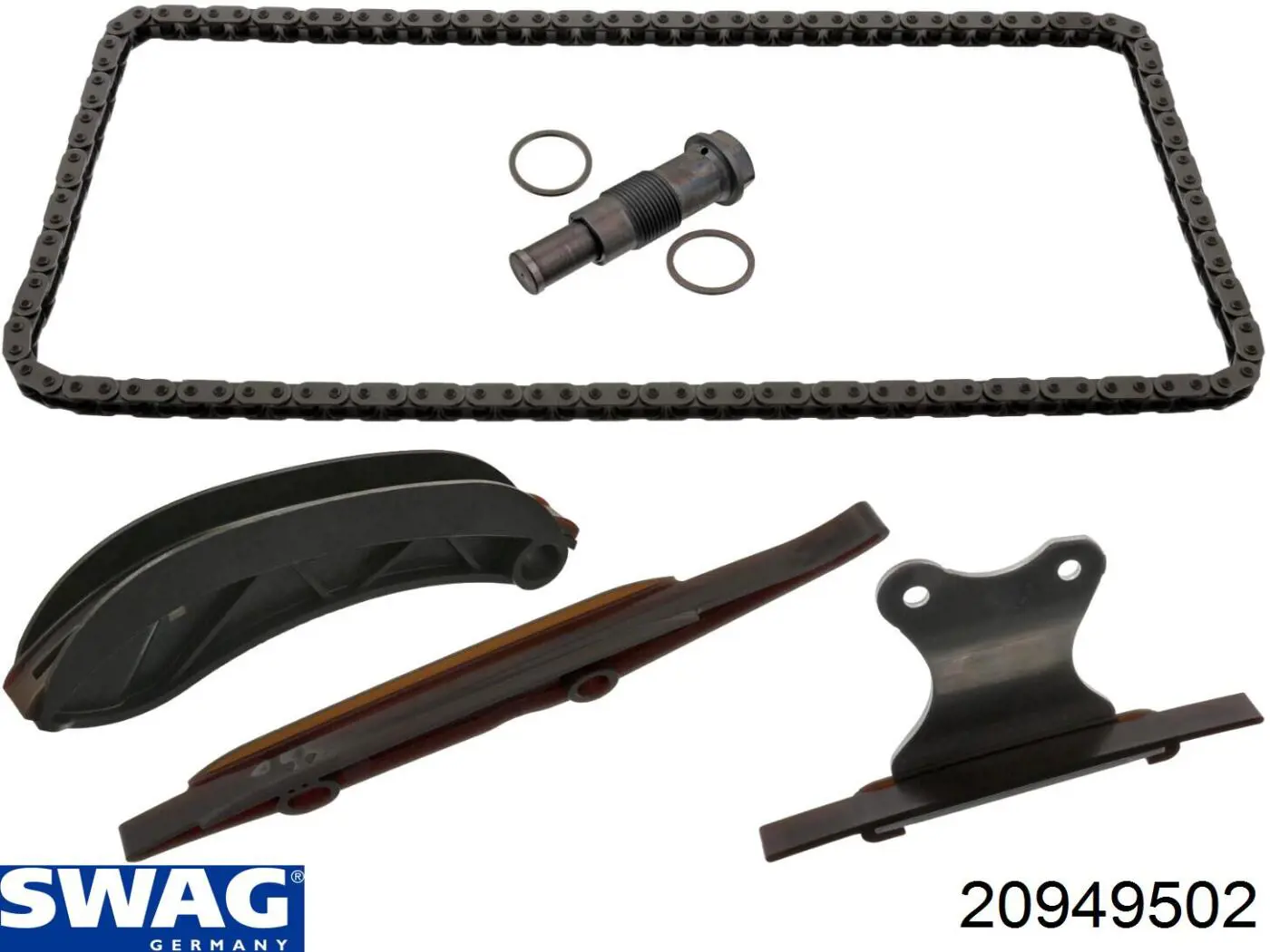 Ланцюг ГРМ, комплект Swag 20949502 ціна, від 173.49 USD