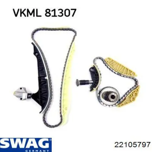 Ланцюг ГРМ, комплект Swag 22105797 ціна, від 122.07 USD