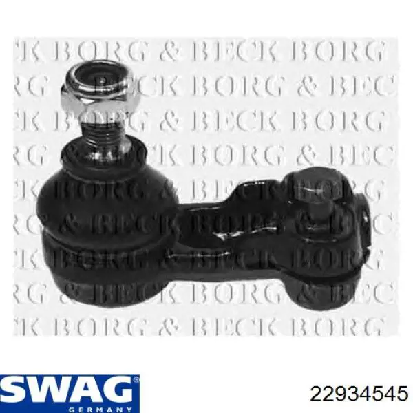 Накінечник рульової тяги, зовнішній Swag 22934545
