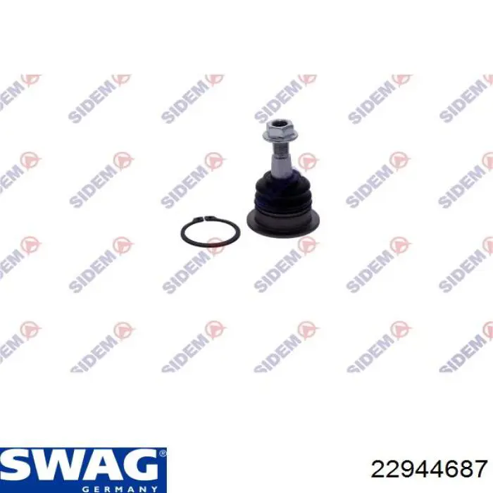Кульова опора, верхня Swag 22944687 ціна, від 18.83 USD