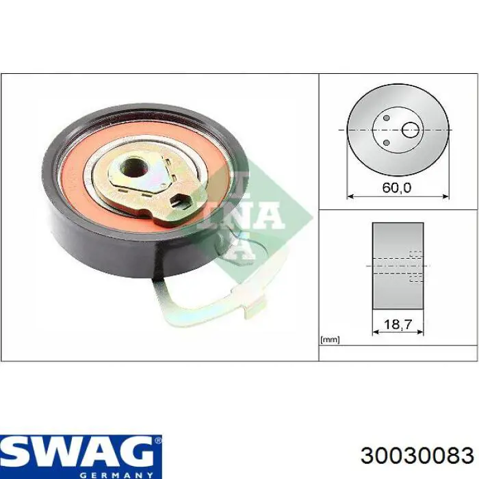 Купити 30030083 Swag Натяжний ролик