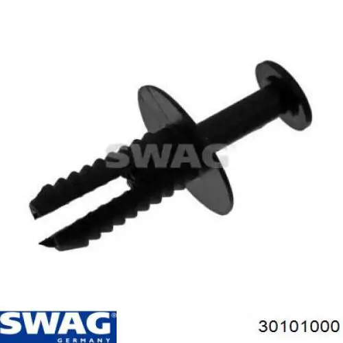 30101000 Swag Пістон (кліп) кріплення підкрилки переднього крила