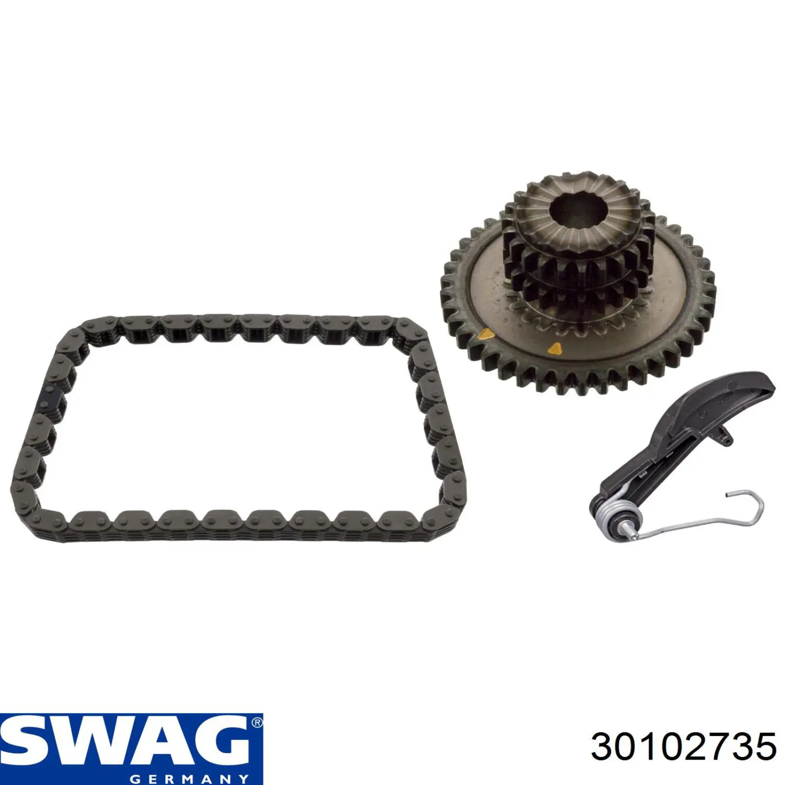 Ланцюг масляного насоса, комплект Swag 30102735 ціна, від 141.36 USD