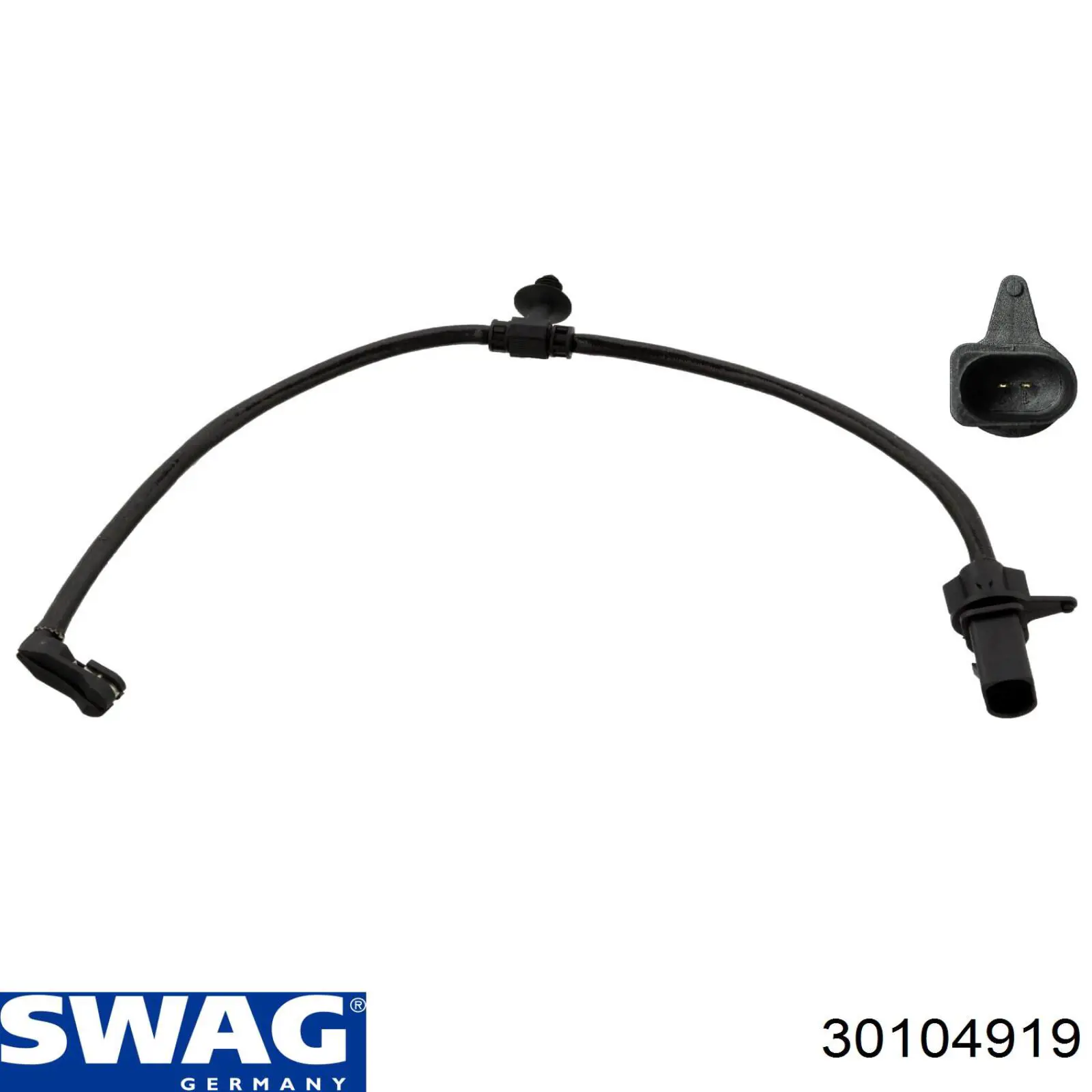 Датчик зносу гальмівних колодок, задній Swag 30104919 ціна, від 5.63 USD