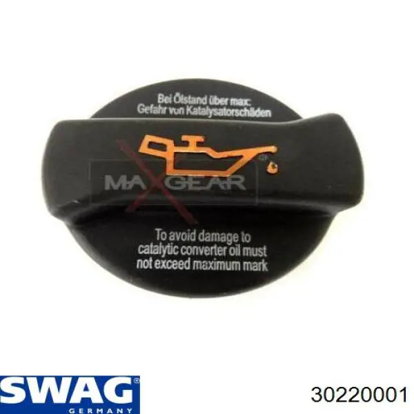 Кришка маслозаливной горловини Swag 30220001 ціна, від 1.94 USD