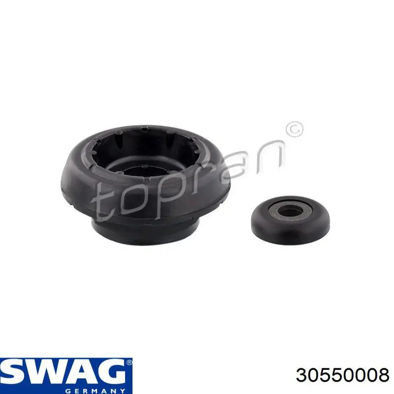 Подушка амортизатора переднього Swag 30550008