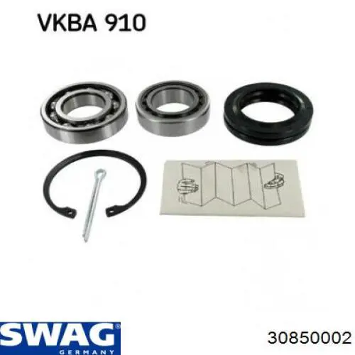 Підшипник маточини задньої Swag 30850002 ціна, від 16.72 USD