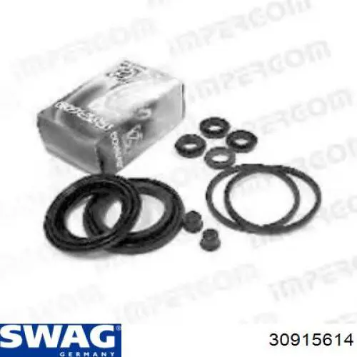 Ремкомплект супорту гальмівного переднього Swag 30915614 ціна, від 6.17 USD