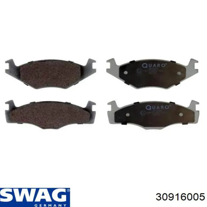 Гальмівні колодки Swag 30916005 ціна, від 12.66 USD