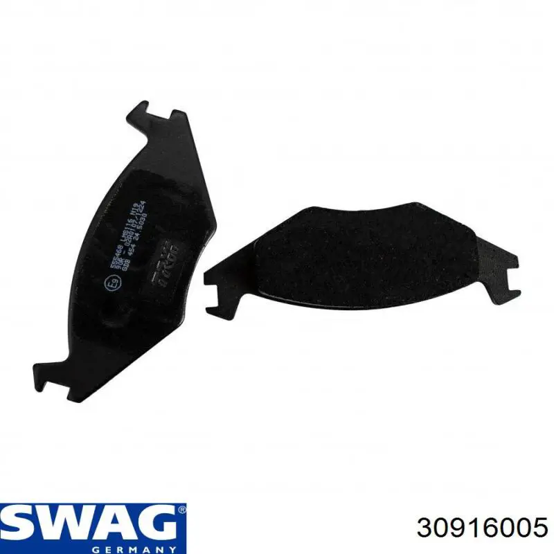 Тормозні колодки Swag 30916005