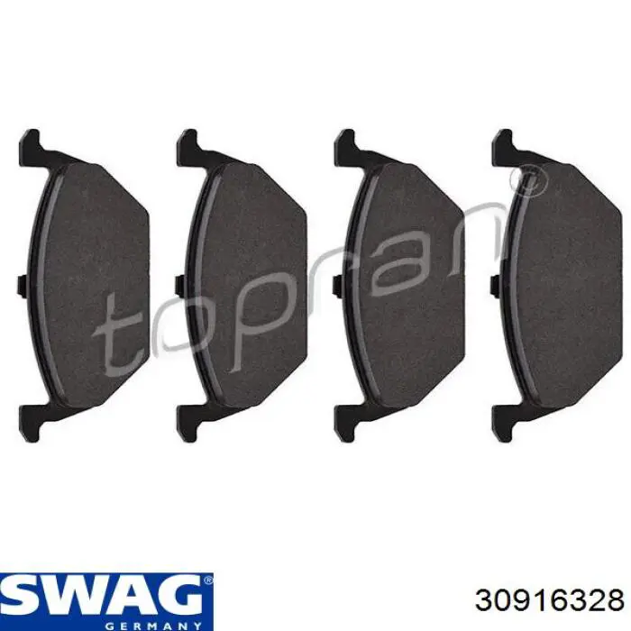 30916328 Swag Передні гальмівні колодки