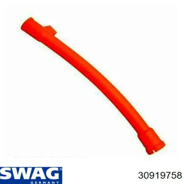 Направляюча щупа-індикатора рівня масла в двигуні 30919758 Swag