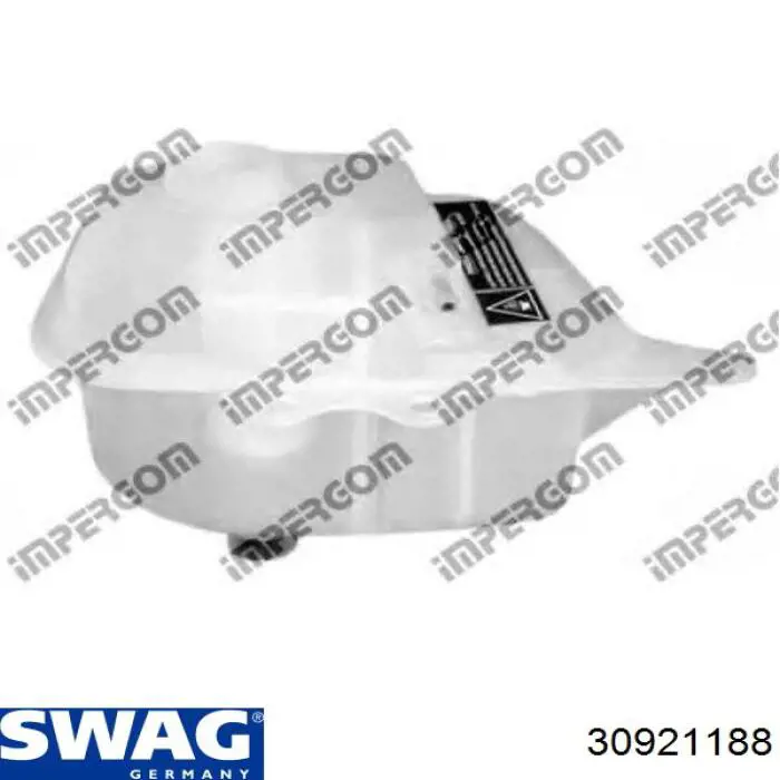 Бачок системи охолодження 30921188 Swag