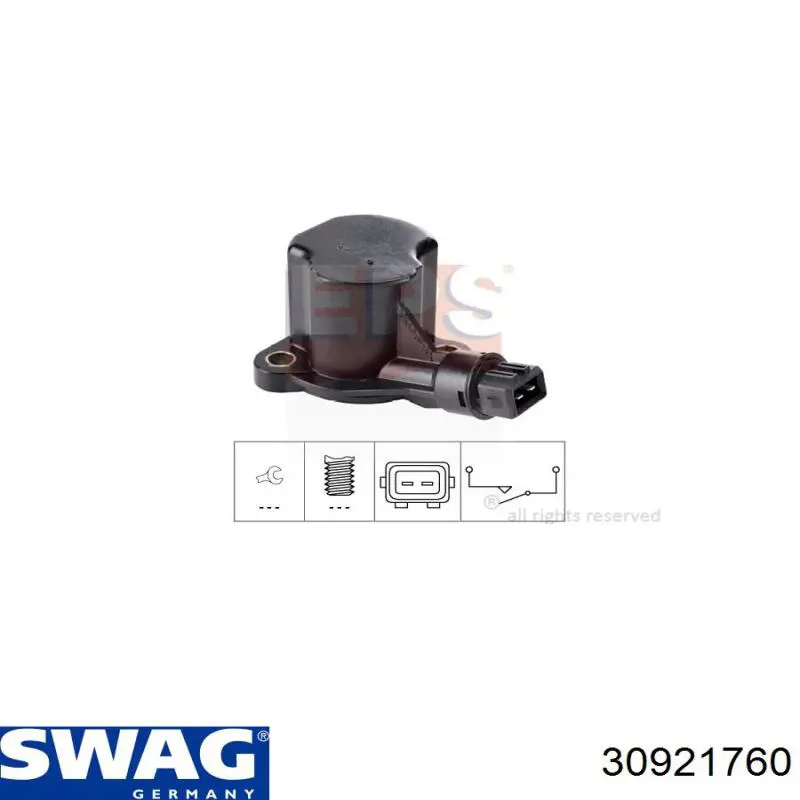 Датчик світла заднього ходу Swag 30921760