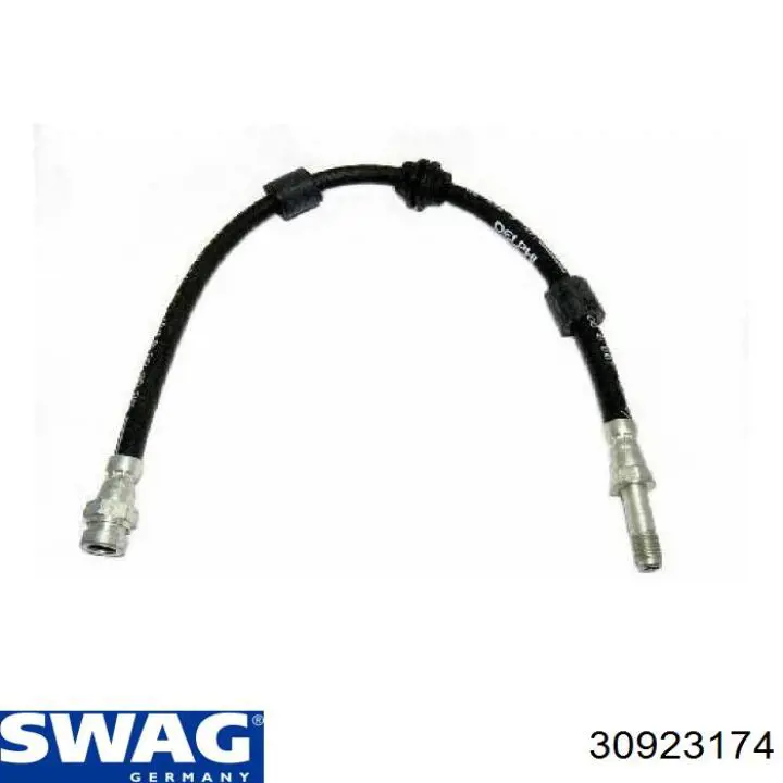 Шланг гальмівний передній Swag 30923174 ціна, від 6.07 USD