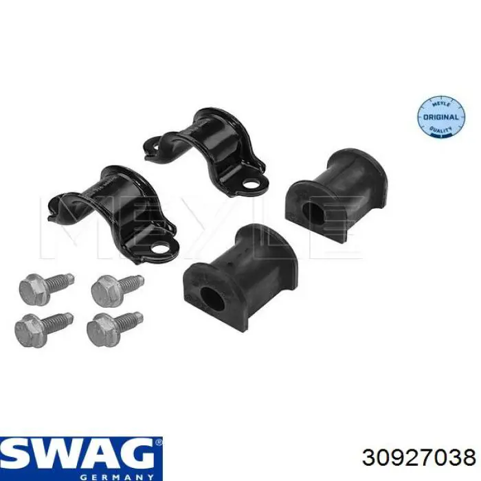 Втулка стабілізатора заднього Swag 30927038 ціна, від 2.82 USD