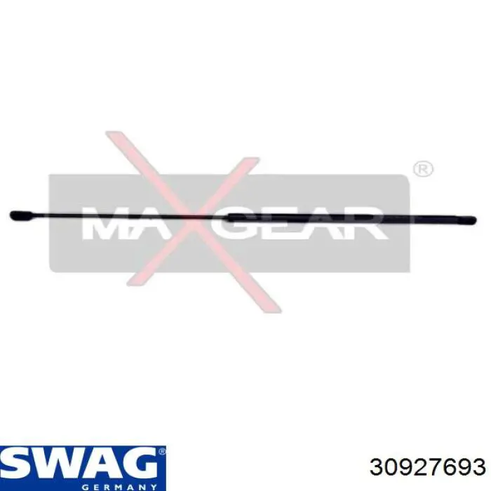 Купити 30927693 Swag Амортизатор під капот