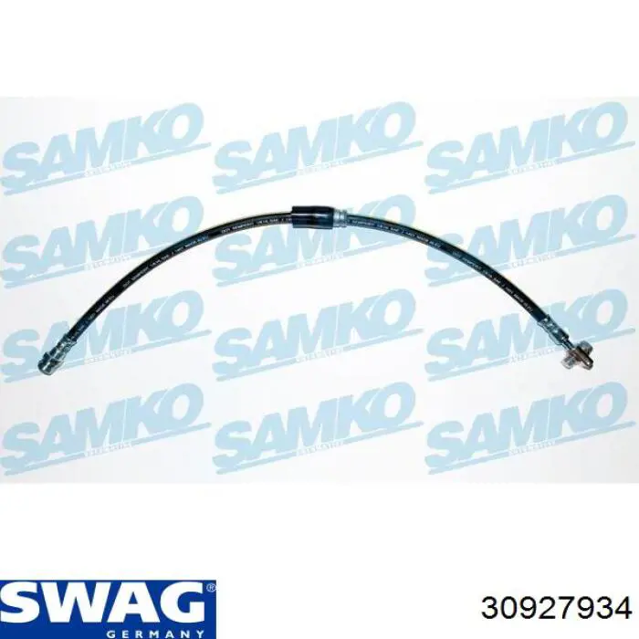 Гальмівні шланги передні 30927934 Swag