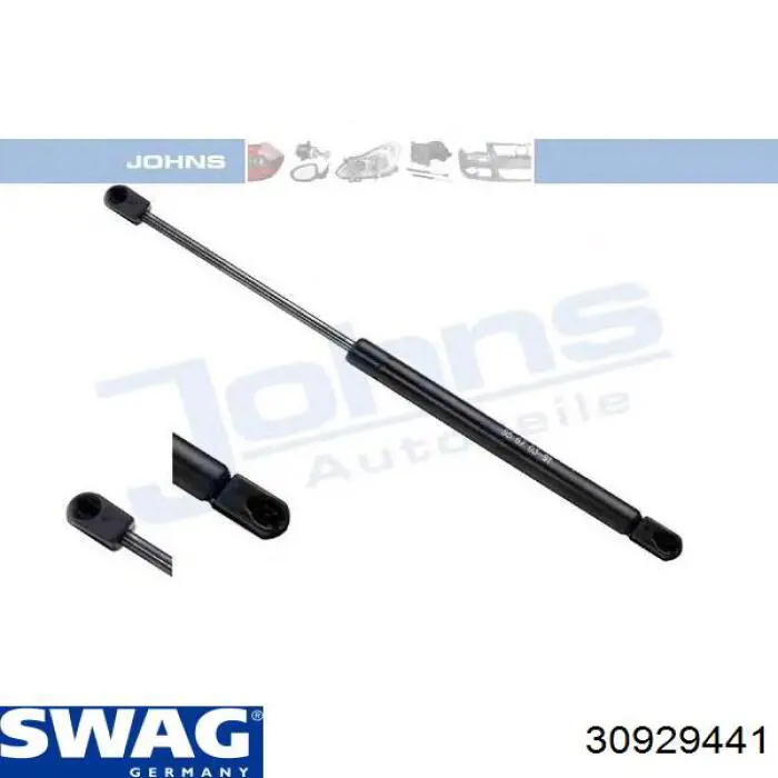Амортизатор капота газовий Swag 30929441 ціна, від 11.85 USD