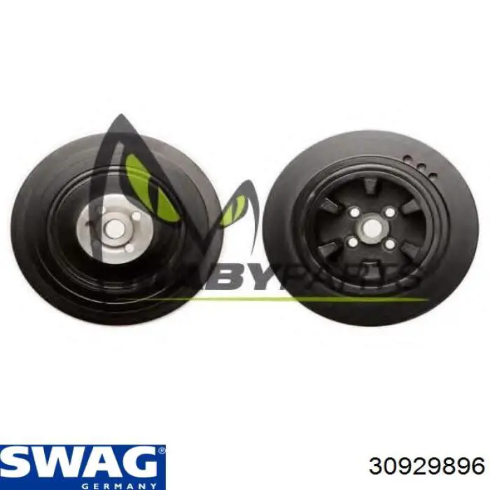 Шків колінвала (демпфер ) Swag 30929896 ціна, від 95.91 USD