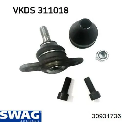 Купити 30931736 Swag Кульова опора, нижня