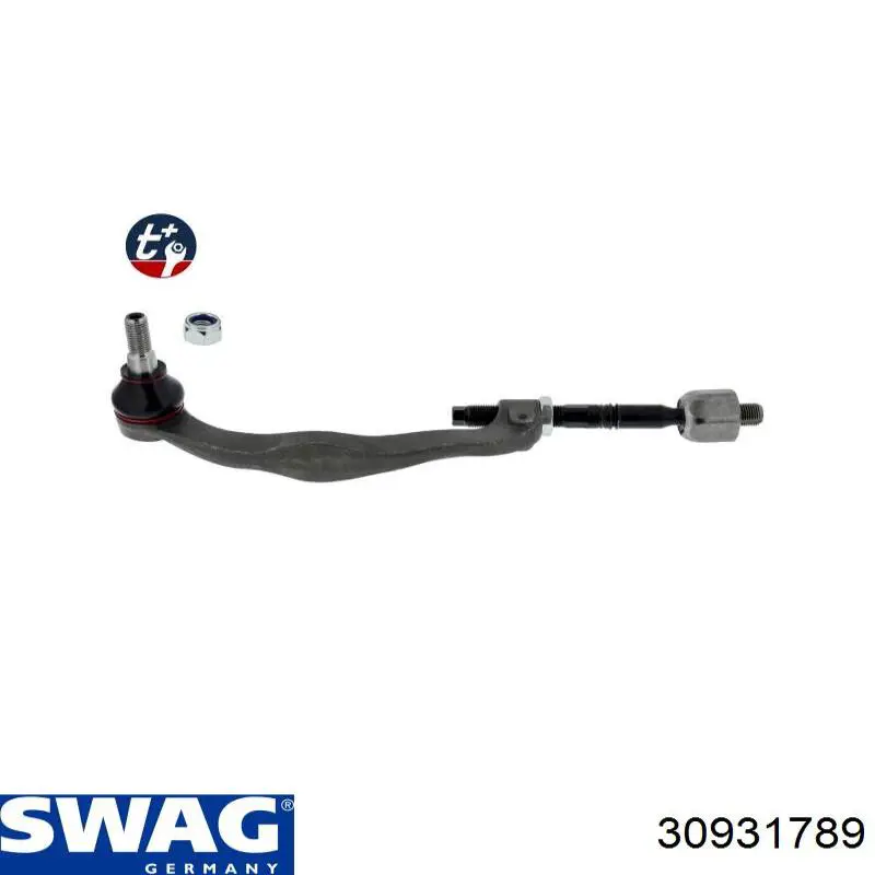 Тяга рульова в зборі, ліва Swag 30931789 ціна, від 47.86 USD