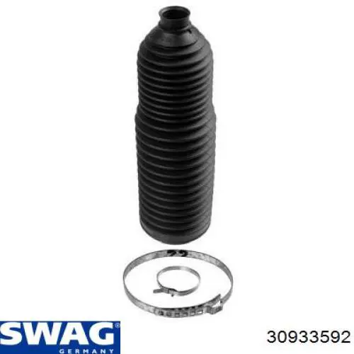 Пильник рульового механізму/рейки, правий Swag 30933592 ціна, від 6.83 USD