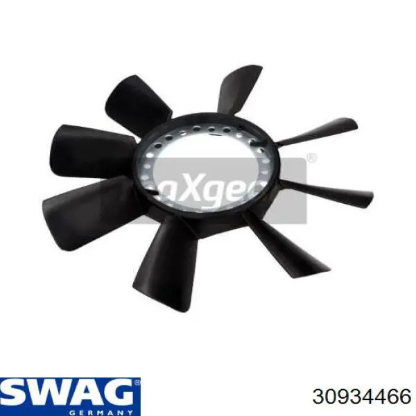 Вентилятор/крильчатка радіатора охолодження Swag 30934466 ціна, від 14.88 USD