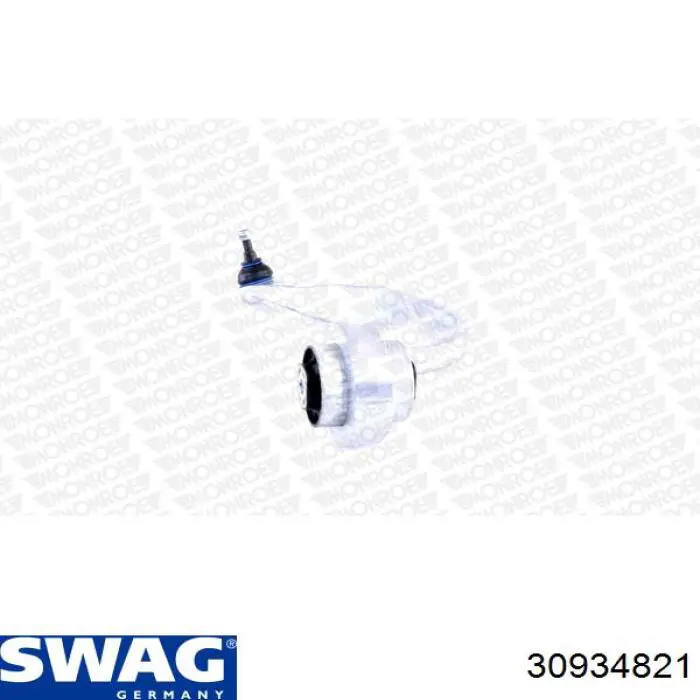 Правий важіль передній нижній підвіски Swag 30934821