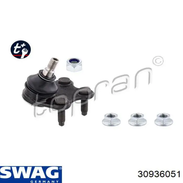 Кульова опора, нижня, ліва Swag 30936051 ціна, від 17.10 USD