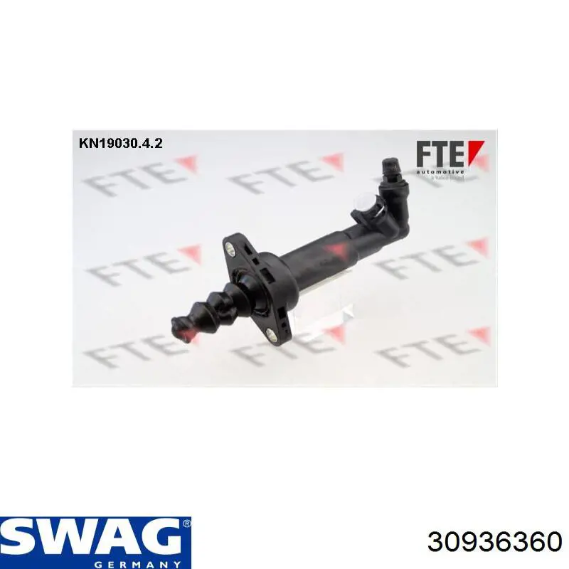 Робочий циліндр зчеплення 30936360 Swag