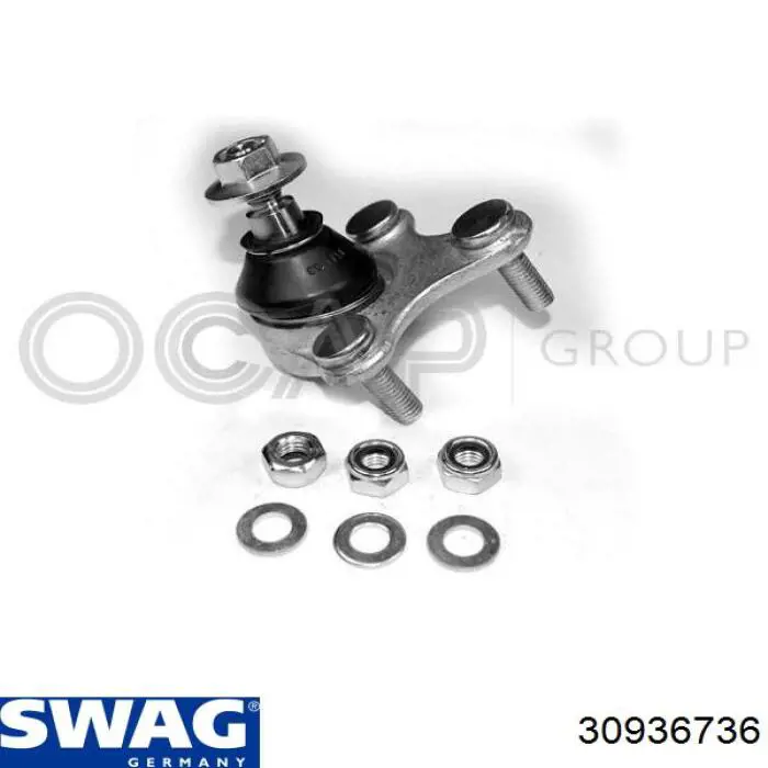 Кульова опора, нижня, права Swag 30936736 ціна, від 12.54 USD