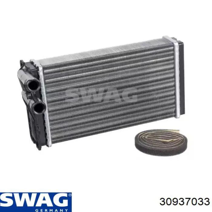 Радіатор пічки 30937033 Swag
