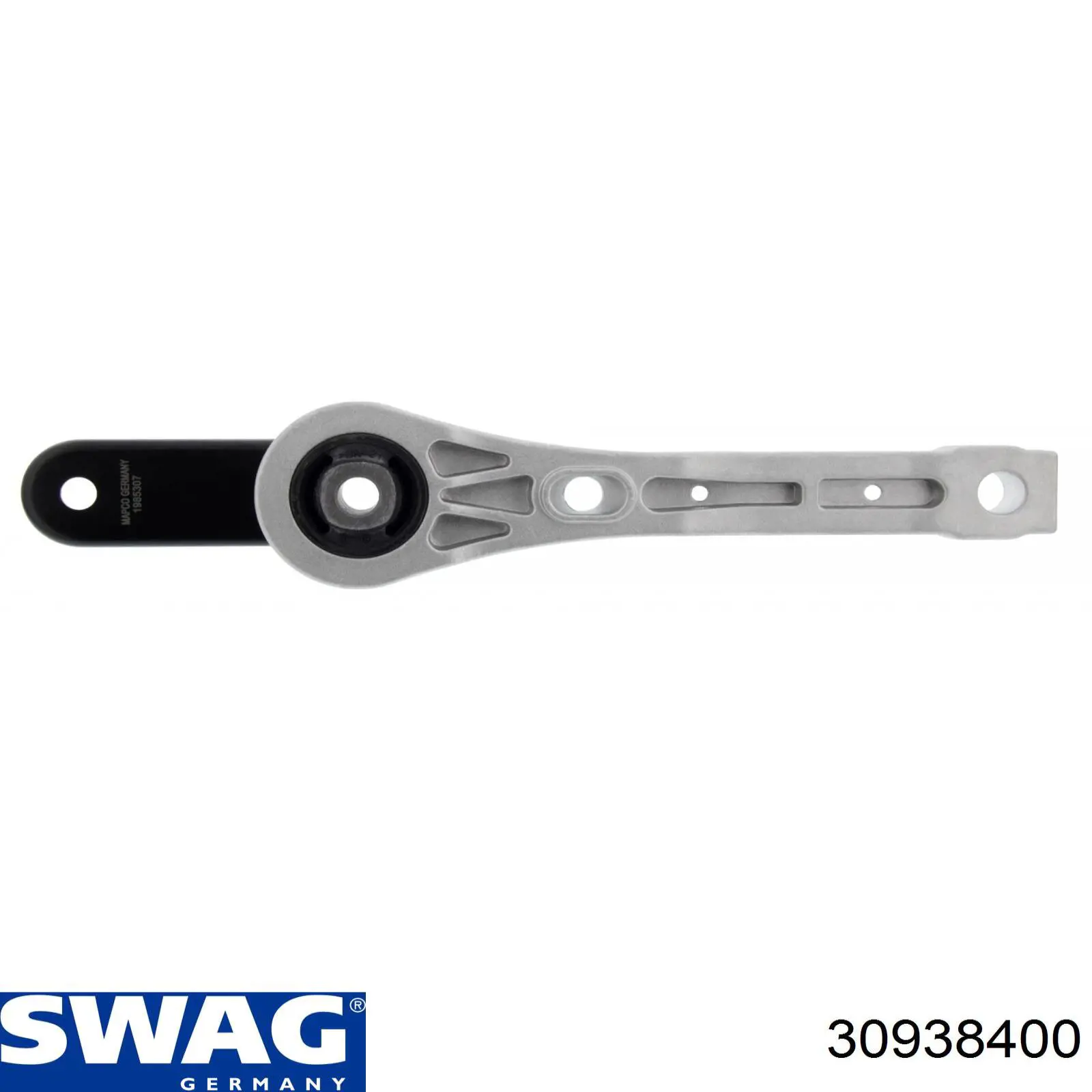 Подушка (опора) двигуна, задня Swag 30938400 ціна, від 24.88 USD