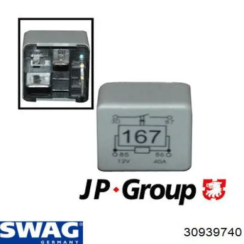 30939740 Swag Реле електробензонасосу
