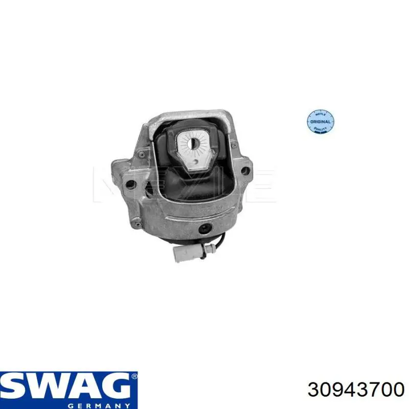 Подушка (опора) двигуна, права 30943700 Swag
