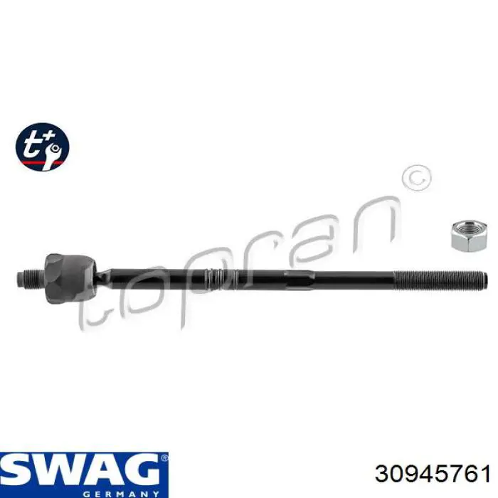 Тяга рульова в зборі, ліва Swag 30945761 ціна, від 32.68 USD